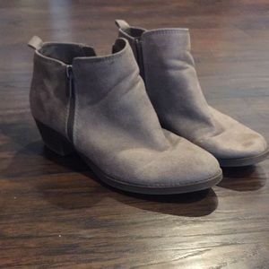Low Heel Ankle Booties